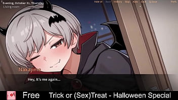 Trick or sex treat halloween special free game itchio visual novel adult anime eroge erotic halloween hentai nsfw porn slice of life