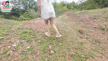 สาวไทยแวะป่าข้างทางเดินเล่นก่อนเล่นหีตัวเอง เสียงไทย