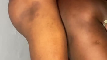 Construction worker fucks house agent and cum on her ass