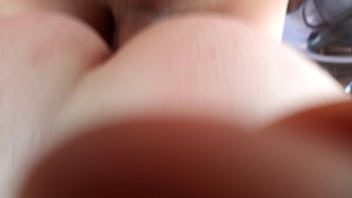 Cumming all over her pussy