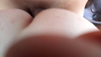 Cumming all over her pussy