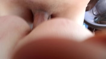 Cumming all over her pussy