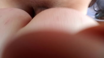 Cumming all over her pussy