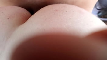 Cumming all over her pussy