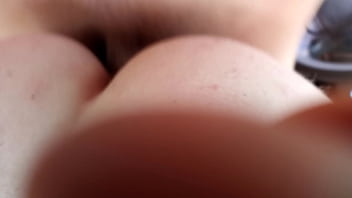 Cumming all over her pussy