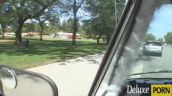 Hot shaved chick hammered by thick cock