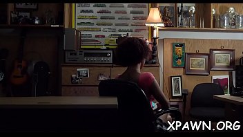 Naked dilettante is getting cock