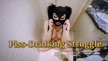 Piss drinking struggle