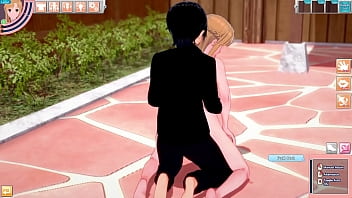 Kirito y asuna follan afuera sexo