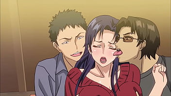 Wife at a bedroom gangbang