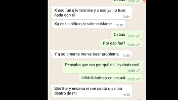 Me dice que me va a contar mas