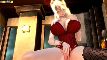 Hentai 3d làm tình với nữ thần tóc vàng