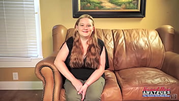 Big titted blonde cutie rose deepthroats a cock and gives it a deep titjob