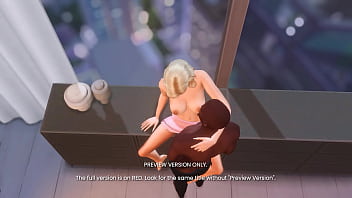 Husband lets friend fuck wife while he's watching