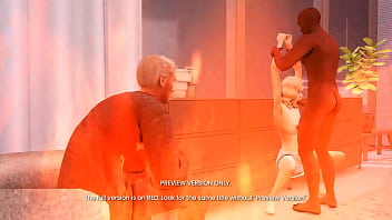 Husband lets friend fuck wife while he's watching