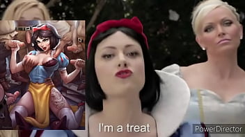Snowhite and elsa bitch battle
