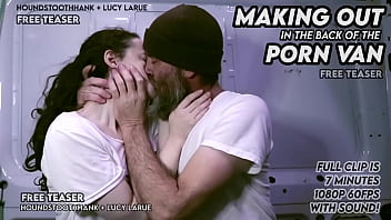 Making out with lucy in the back of the porn van