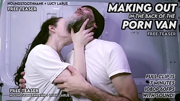 Making out with lucy in the back of the porn van