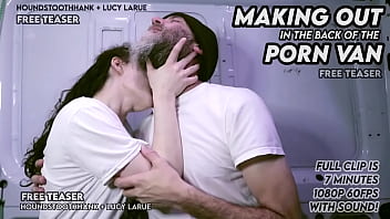 Making out with lucy in the back of the porn van
