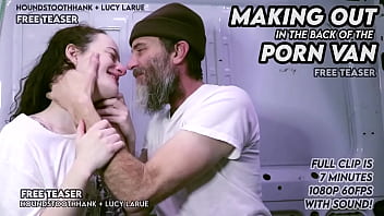 Making out with lucy in the back of the porn van Making out with lucy in the back of the porn van