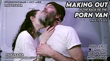 Making out with lucy in the back of the porn van