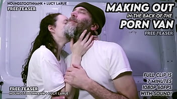 Making out with lucy in the back of the porn van