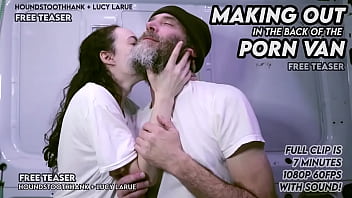 Making out with lucy in the back of the porn van