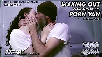 Making out with lucy in the back of the porn van