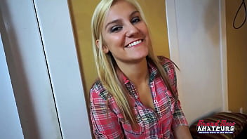 Southern blonde belle bailey enjoys sucking and riding a dick to eat cum