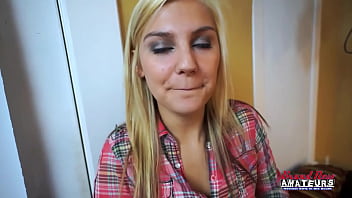 Southern blonde belle bailey enjoys sucking and riding a dick to eat cum