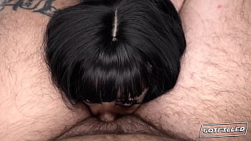 Gotfilled briella coley's creamy anal fill up