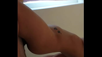 He rides until he cums cute petite small tits big ass