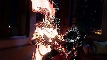 Flamen hot atronach action in vr