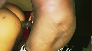 Long black cock stretch petite babe tiny pussy