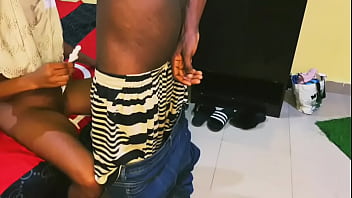 Long black cock stretch petite babe tiny pussy