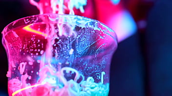 Sexy feet crushing cup noodles