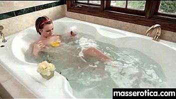 Massage therapist giving her patient some unknowing love 8