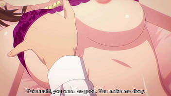 First time with my busty colleague the bed was soaked