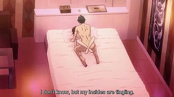 First time with my busty colleague the bed was soaked