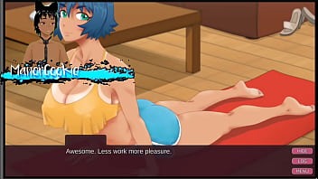 Milfy cummy exercising with amanda and getting my dick jerked off