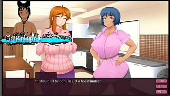 Milfy cummy exercising with amanda and getting my dick jerked off