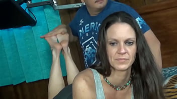 Its her first time delaina rickert gets her feet licked real good by a man who loves to lick n' sniff alot #footfetish