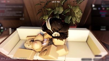 Hot elf gets fucked around the sauna pt 3