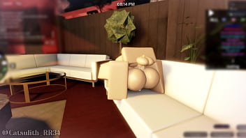 Hot elf gets fucked around the sauna pt 3