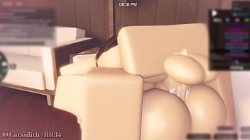 Hot elf gets fucked around the sauna pt 3