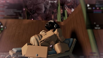 Hot elf gets fucked around the sauna pt 3