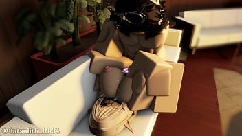 Hot elf gets fucked around the sauna pt 3