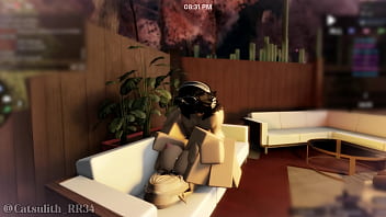 Hot elf gets fucked around the sauna pt 3