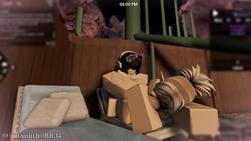 Hot elf gets fucked around the sauna pt 3