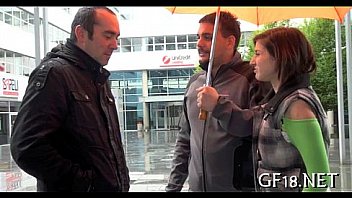 And then mate takes his cock